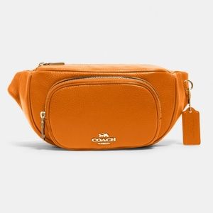 Copy NWT Coach Leather Court Belt Bag Buttersco…